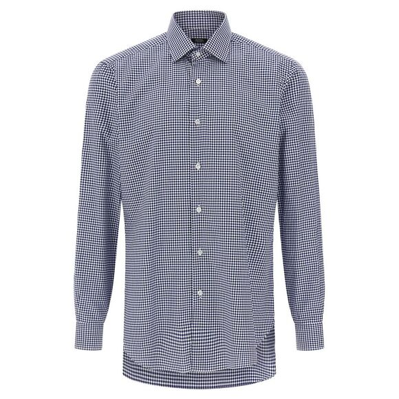 Barba Men Vichy Shirt